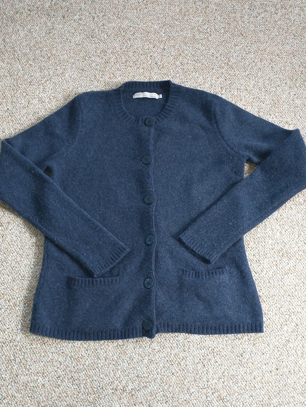 Seasalt Cornwall Cardigan Wool Blend Sweater Womens Size 14